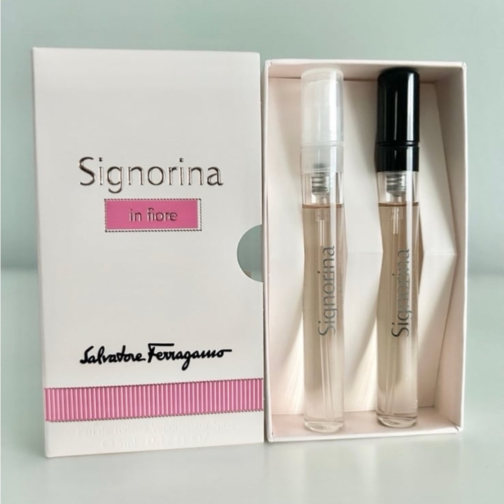 New Salvatore Ferragamo Signorina in Fiore & Signorina Eau de Parfum 2 Sprays